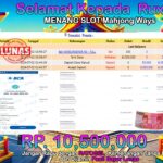 BUKTI JACKPOT SLOT MAHJONG WAYS TERPERCAYA DI INDONESIA TGL 02-07-2024