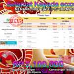 BUKTI JACKPOT SLOT GATES OF OLYMPUS TERPERCAYA DI INDONESIA TGL 31-07-2024