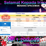 BUKTI JACKPOT SPACEMAN TERPERCAYA DI INDONESIA TGL 14-08-2024