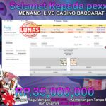 BUKTI JACKPOT SLOT LIVE CASINO BACCARAT 11  TERPERCAYA DI INDONESIA TGL 07-09-2024