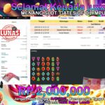 BUKTI JACKPOT SLOT GATES OF OLYMPUS TERPERCAYA DI INDONESIA TGL 15-08-2024