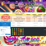 BUKTI JACKPOT SLOT GATES OF OLYMPUS TERPERCAYA DI INDONESIA TGL 20-08-2024