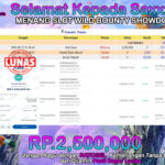 BUKTI JACKPOT SLOT WILD BOUNTY SHOWDOWN TERPERCAYA DI INDONESIA TGL 13-09-2024