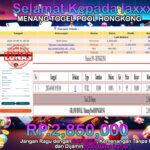 BUKTI JACKPOT TOGEL POOL HONGKONG TERPERCAYA DI INDONESIA TGL 09-09-2024