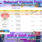 BUKTI JACKPOT SLOT LUCKY NEKO TERPERCAYA DI INDONESIA TGL 13-10-2024