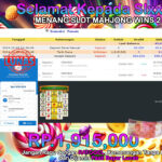 BUKTI JACKPOT SLOT MAHJONG WINS 2 TERPERCAYA DI INDONESIA TGL 03-10-2024