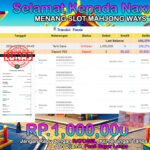 BUKTI JACKPOT SLOT MAHJONG WAYS TERPERCAYA DI INDONESIA TGL 04-10-2024