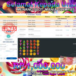 BUKTI JACKPOT SLOT MANIA OLYMPUS 1000 TERPERCAYA DI INDONESIA TGL 02-10-2024