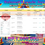 BUKTI JACKPOT SLOT MAHJONG WAYS 2 TERPERCAYA DI INDONESIA TGL 10-10-2024