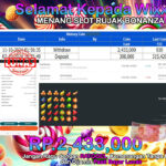 BUKTI JACKPOT SLOT RUJAK BONANZA TERPERCAYA DI INDONESIA TGL 11-10-2024