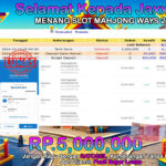 BUKTI JACKPOT SLOT MAHJONG WAYS 2 TERPERCAYA DI INDONESIA TGL 10-10-2024